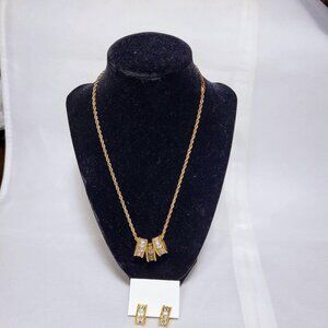 Montana Silversmith Earrings and Necklace Set